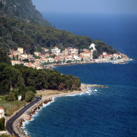 Agios Konstantinos of Samos – traditional coastal village with Aegean views
